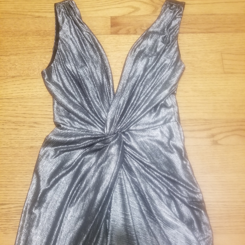 Katie May twisted silver dress - Picture 7 of 8